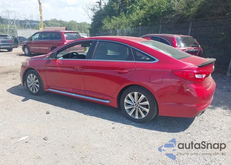 2017 Hyundai Sonata Sport из США, поврежденный, VIN 5NPE34AF6HH442254